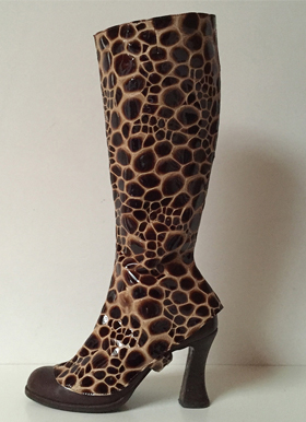 Pump-up met giraffeprint